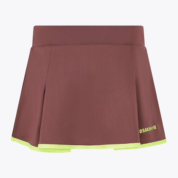 Osaka Women Floucy Active Skort| #Peppercorn | Back of skort