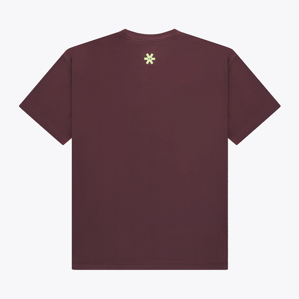 Osaka World Men Active Tee White | #Peppercorn | Back of Shirt