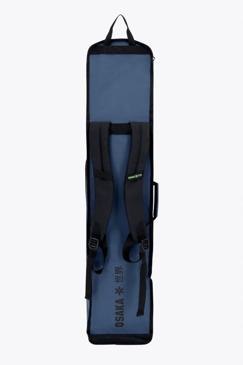 Osaka Hockey Stickbag Pro Tour Medium in Navy with logo in black. Front view