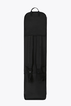 Osaka sports stickbag large in black with logo in green. Back view