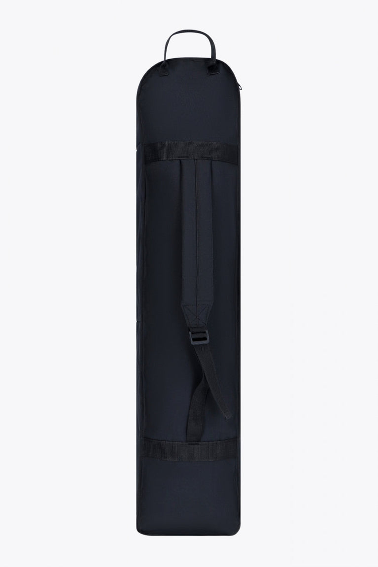Osaka sports stickbag medium in black with logo in green. Back view