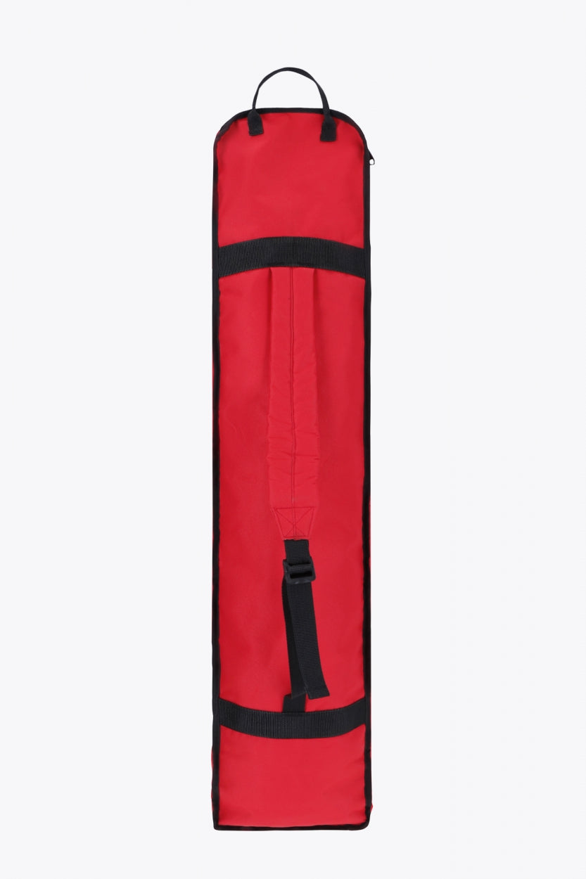 Osaka sports stickbag medium in red with logo in white. Front view