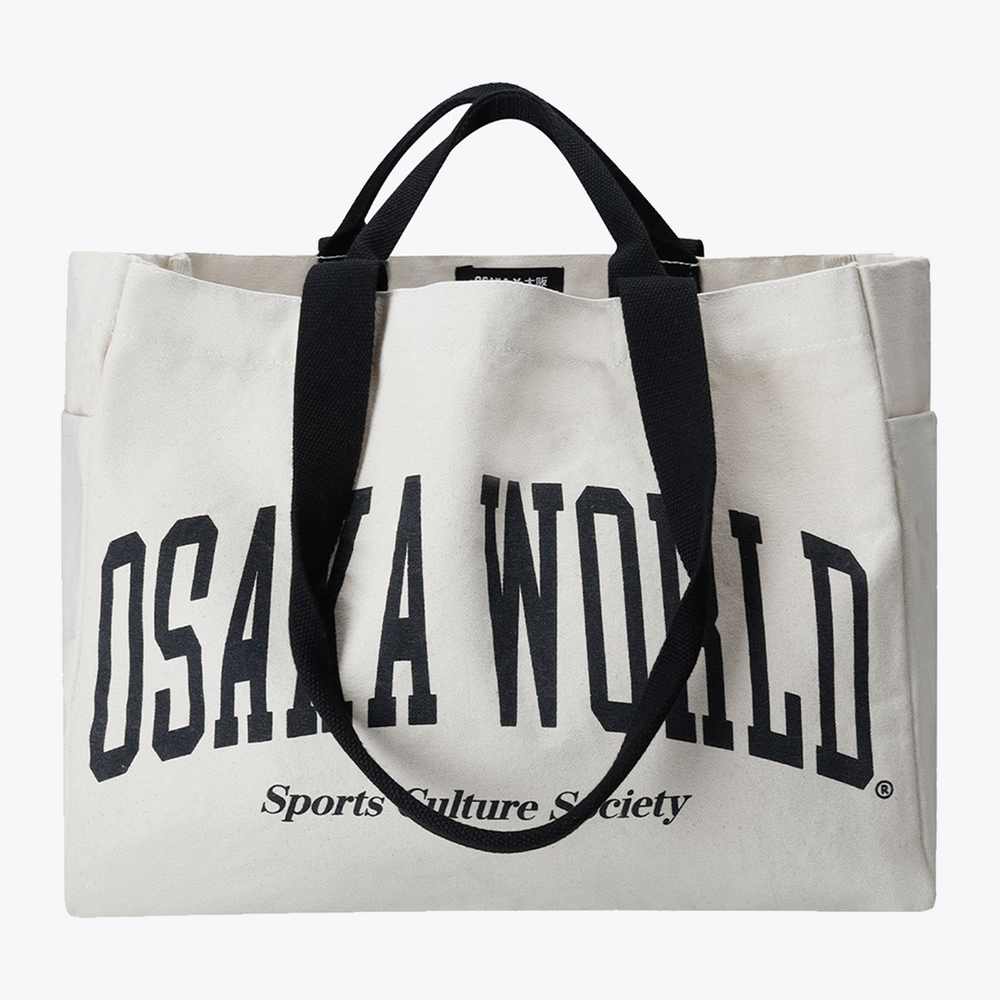 Osaka Cotton Tote Bag front of bag image