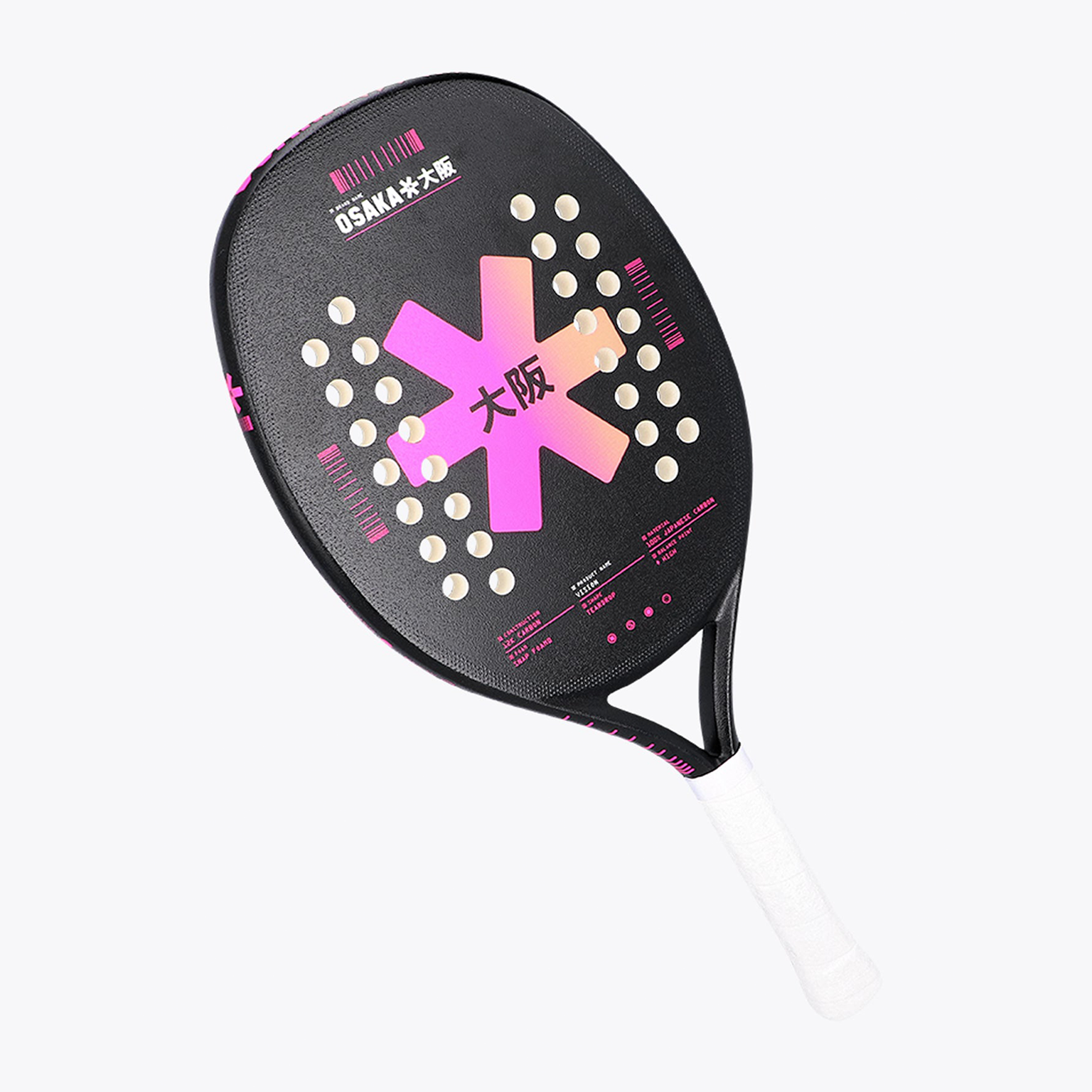 Osaka Beach Tennis Racket Vision #FluroPink