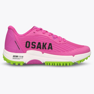 Osaka Ryu Elite Performance Turf Shoe | Field Hockey Shoe Side of Shoe #Rose-Bud