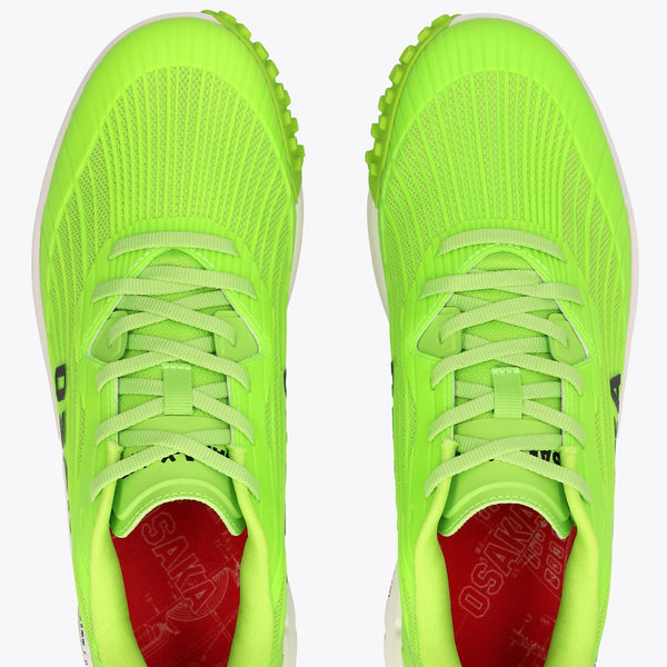 Osaka Ryu Elite Performance Turf Shoe | Field Hockey Shoe Top of Shoe #Wild-Lime