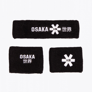 Osaka Sweatband Set #BlackWhite