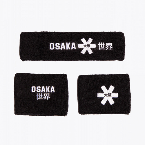 Osaka Sweatband Set #BlackWhite