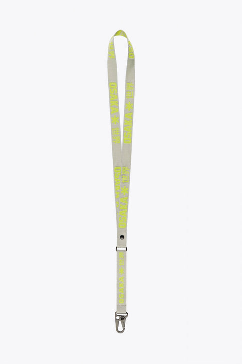 Osaka Lanyard | Light Grey-Lime