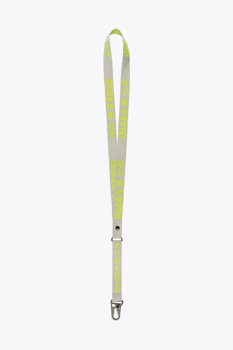 Osaka Lanyard | Light Grey-Lime