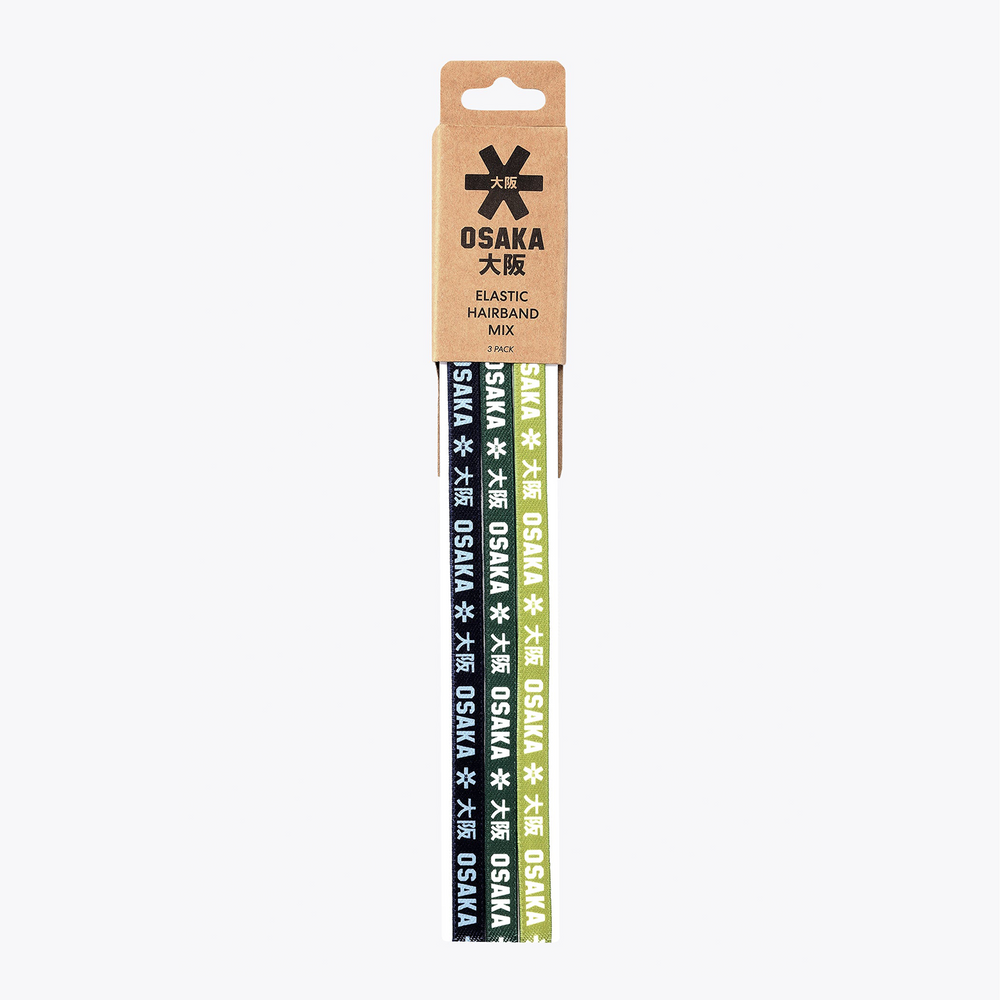 Osaka Elastic Hairband Yang Mix - Non-slip #Olive