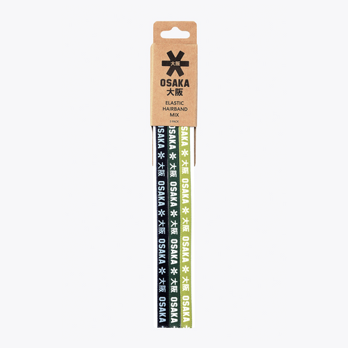 Osaka Elastic Hairband Yang Mix - Non-slip #Olive