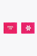 Osaka Sweatband Wrists | Electric Fuchsia