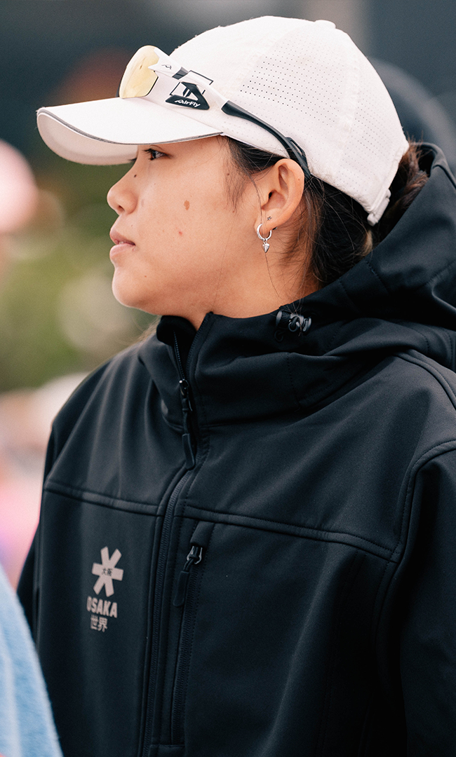 OSAKA Pickleball Athlete Averry Chew in a pre-match Q'n'A