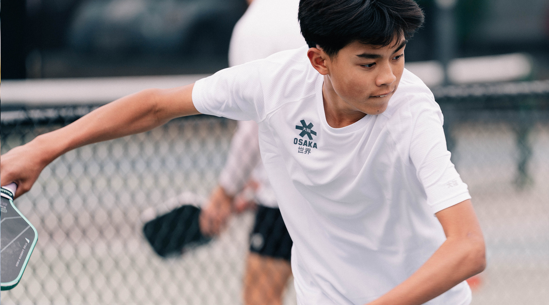 OSAKA Pickleball Athlete Phi Trinh playing pickleball