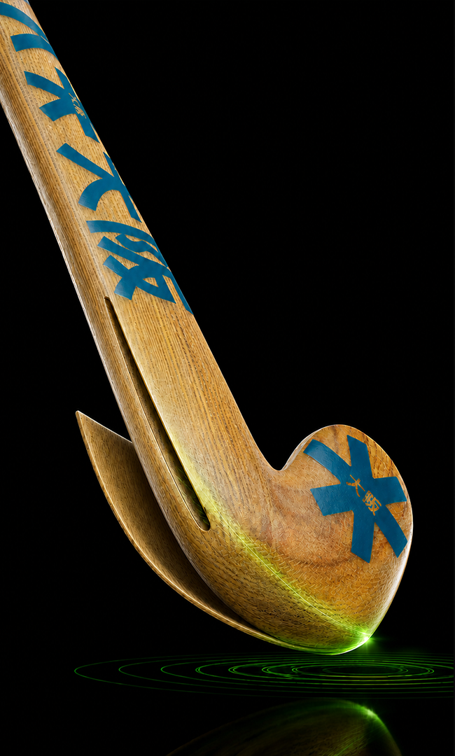 Osaka World Field hockey stick wood composition