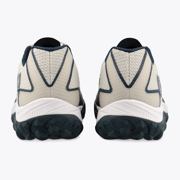 Osaka World Kai Mk1 Shoe #GreyNavy | Heel of shoe