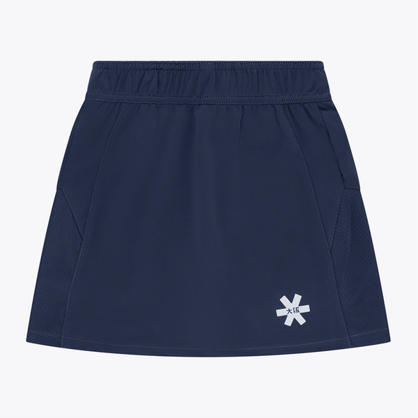 Osaka Kids Training Skort #Navy | front of skort