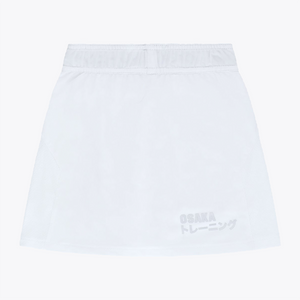 Osaka Kids Training Skort #White | back of skort