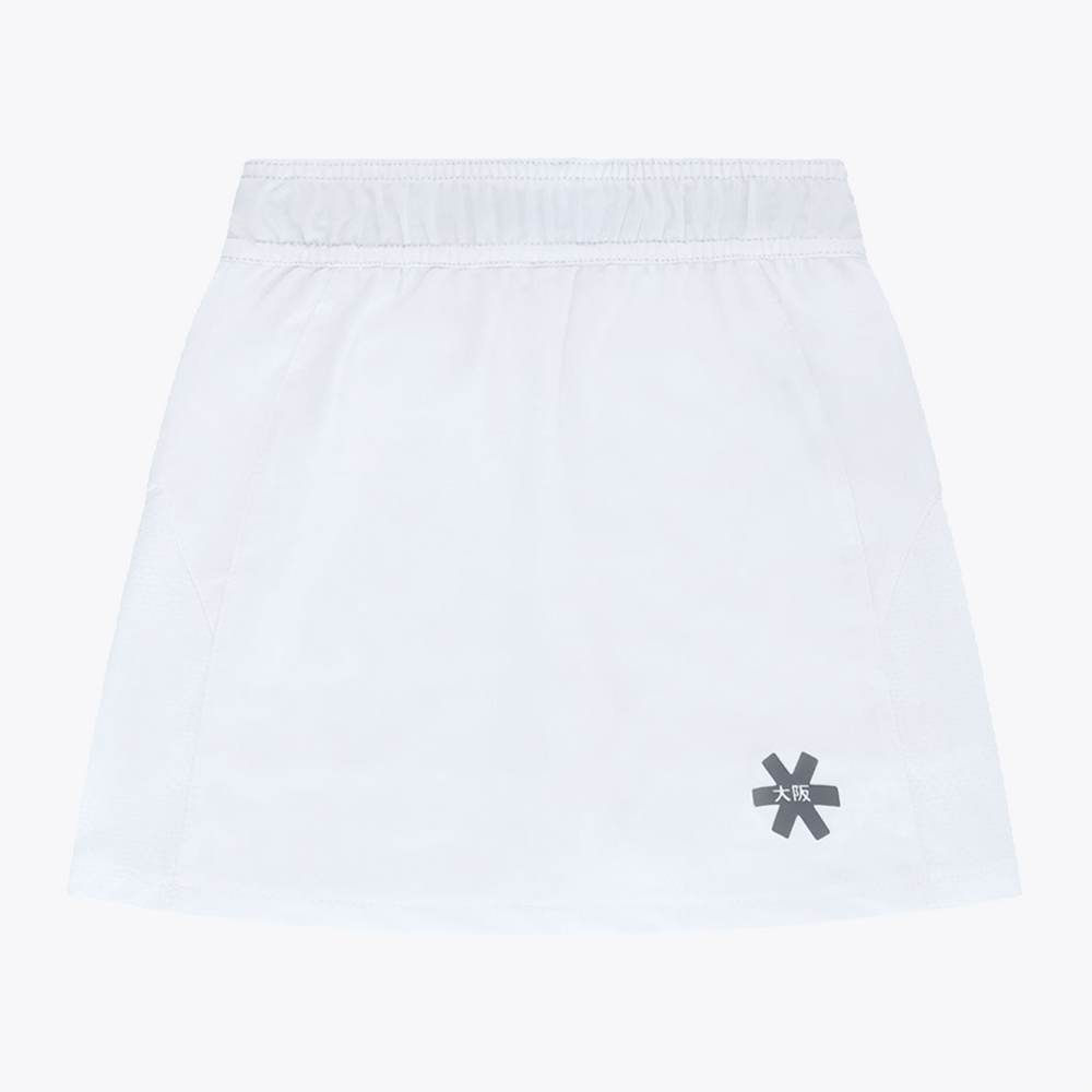 Osaka Kids Training Skort #White | Front of skort