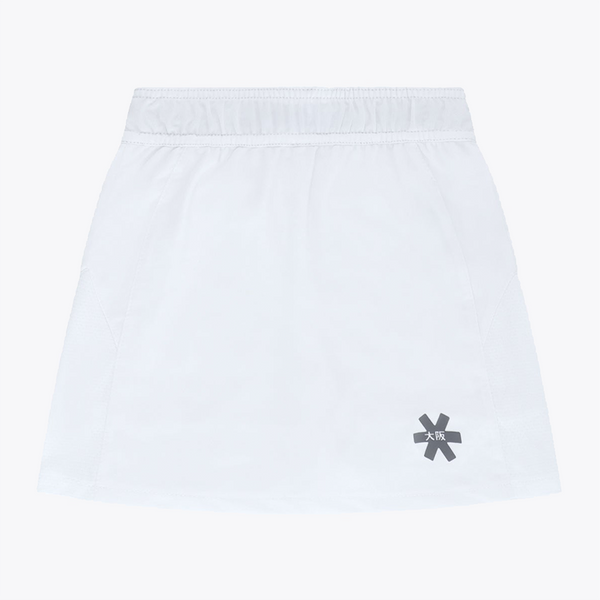 Osaka Kids Training Skort #White | Front of skort
