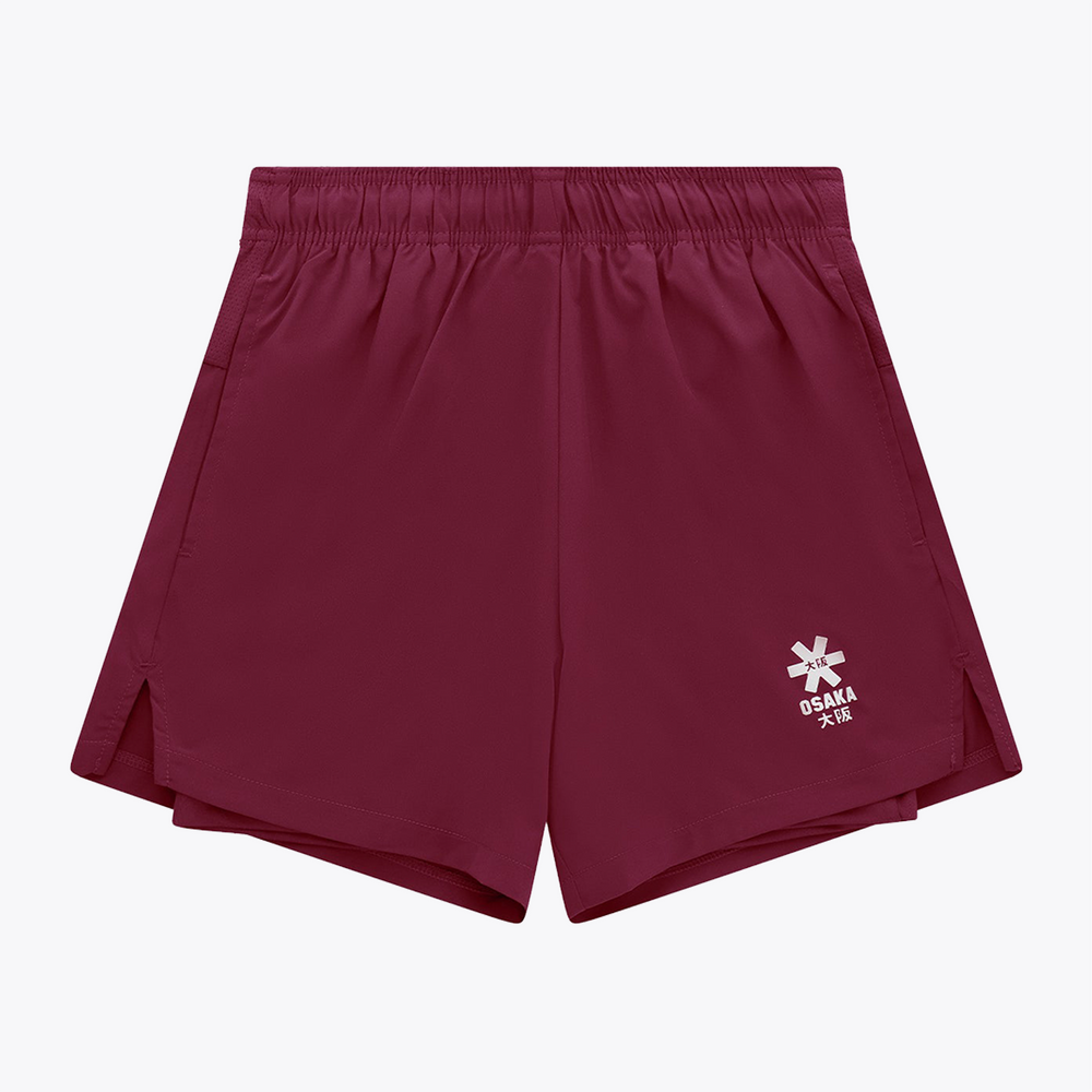 Osaka Men 2 in 1 Shorts #Bordeaux | Front of shorts