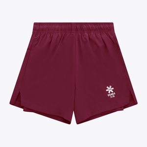 Osaka Men 2 in 1 Shorts #Bordeaux | Front of shorts
