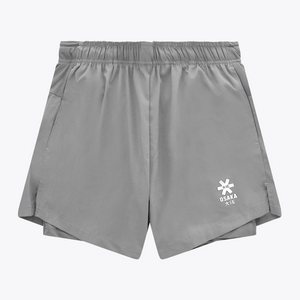 Osaka Men 2 in 1 Shorts #LightGrey | Front of shorts