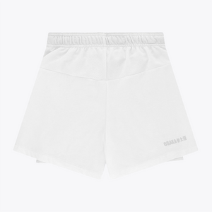 Osaka Men 2 in 1 Shorts #White | Back of shorts