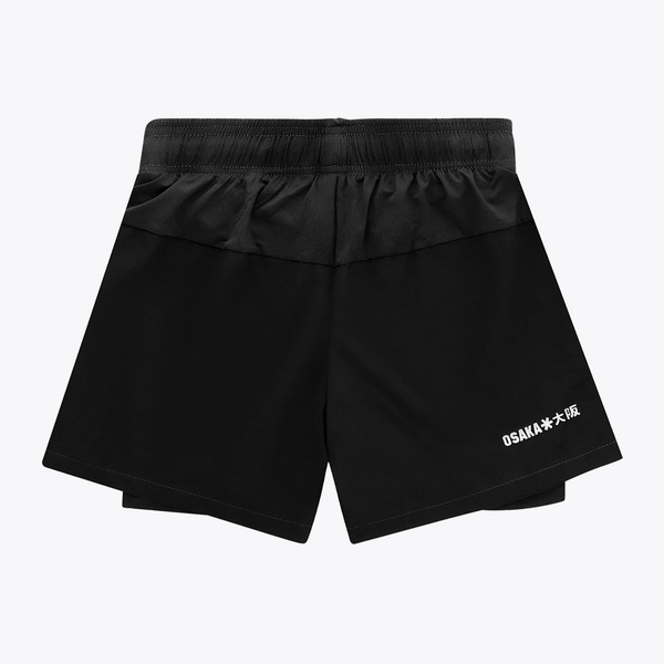 Osaka Men 2 in 1 Shorts #Black | Back of shorts
