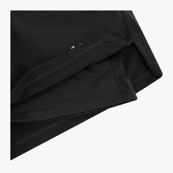 Osaka Men 2 in 1 Shorts #Black | Bottom seam of shorts
