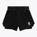 Osaka Men 2 in 1 Shorts #Black | Front of shorts