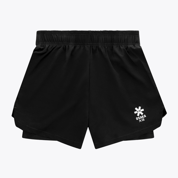 Osaka Men 2 in 1 Shorts #Black | Front of shorts