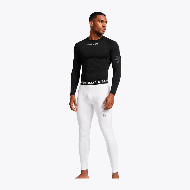 Osaka Men Baselayer Tights | White
