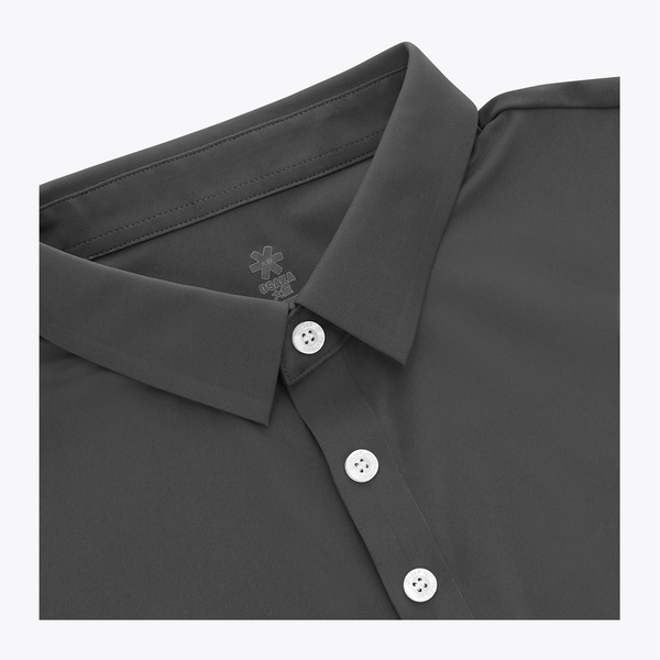 Osaka Men Precision Polo Jersey #DarkGrey | Collar of shirt