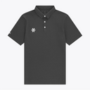 Osaka Men Precision Polo Jersey #DarkGrey | front of shirt