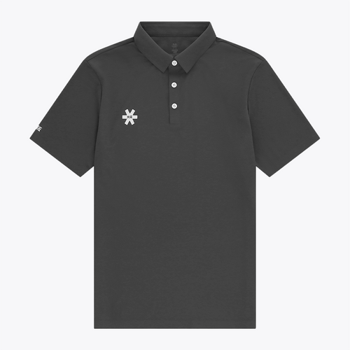Osaka Men Precision Polo Jersey #DarkGrey | front of shirt