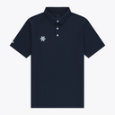Osaka Men Precision Polo Jersey #DarkGrey | Front of shirt