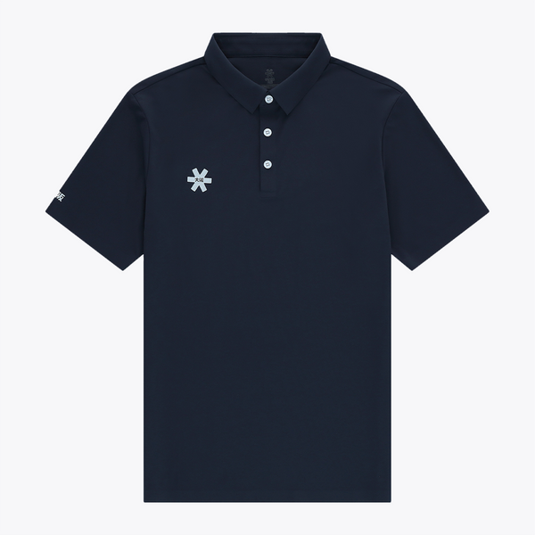 Osaka Men Precision Polo Jersey #DarkGrey | Front of shirt