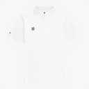 Osaka Men Precision Polo Jersey #White | Front of shirt