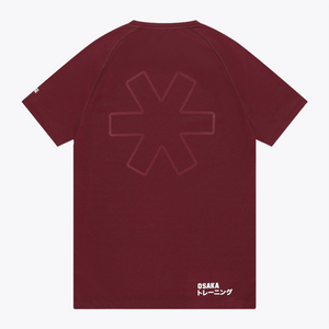 Osaka Men Training #Bordeaux | back of shirt