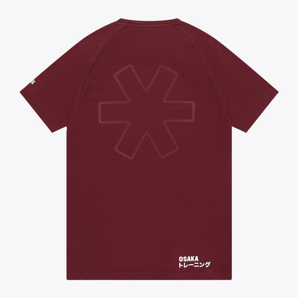 Osaka Men Training #Bordeaux | back of shirt