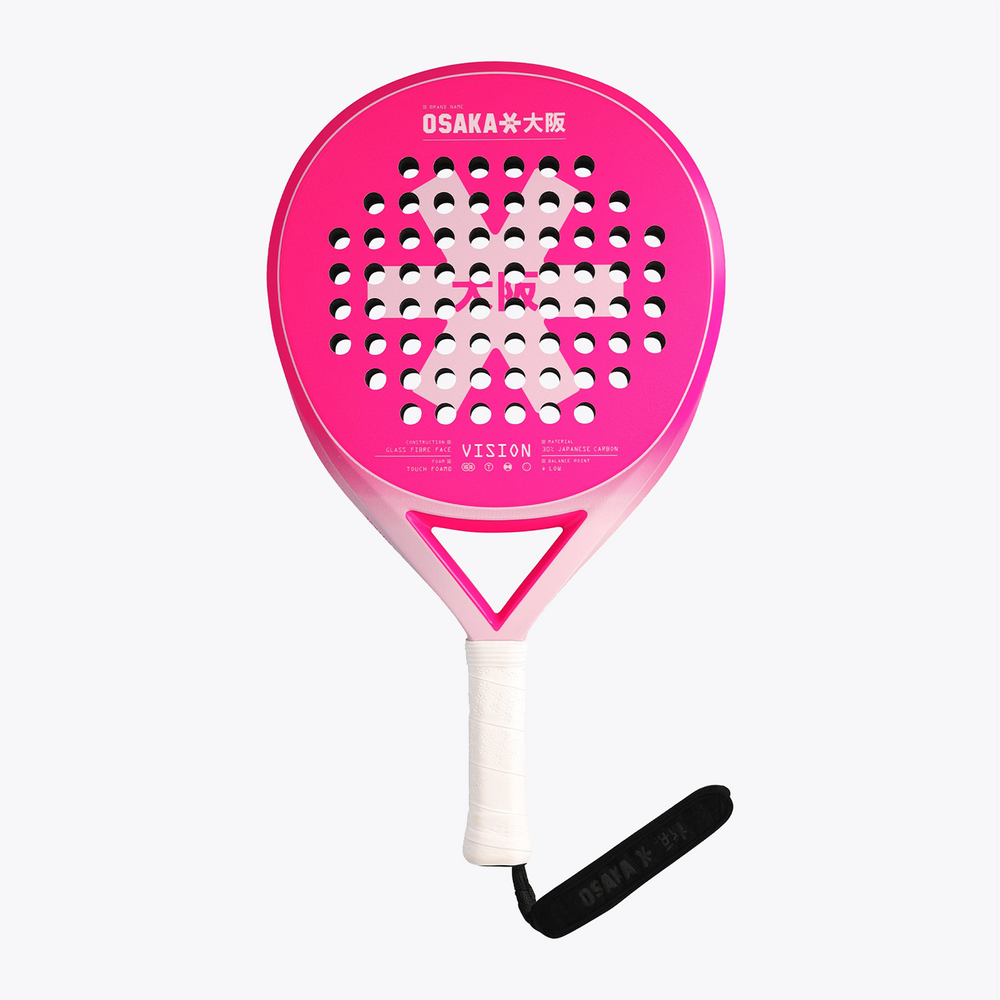 PWS - Osaka Padel Racket - Vision - Control | Image of the front of the padel