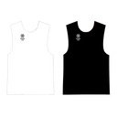 Osaka Reversible Bib #BlackWhite | front