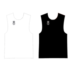 Osaka Reversible Bib #BlackWhite | front