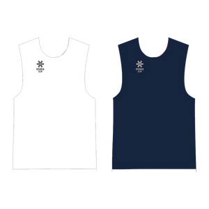 Osaka Reversible Bib #WhiteNavy | Front