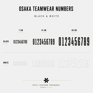 Teamwear Numbers