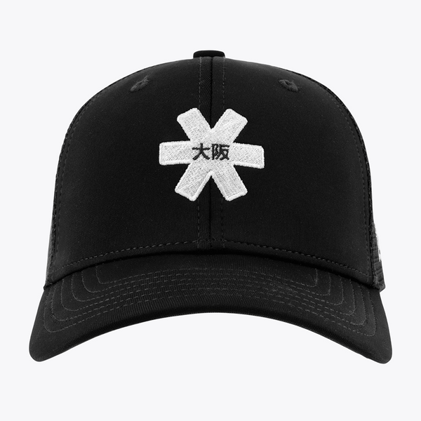 Osaka Trucker Cap Black Front