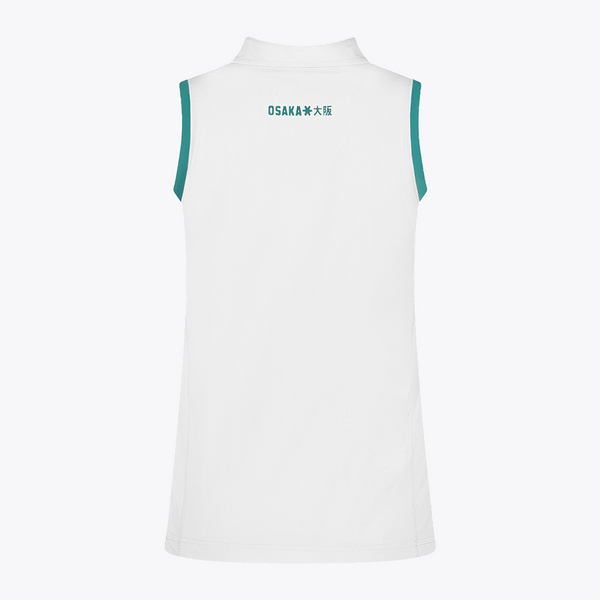 Osaka Women Court Talk Top London White | #LondonWhite | Back of tank top