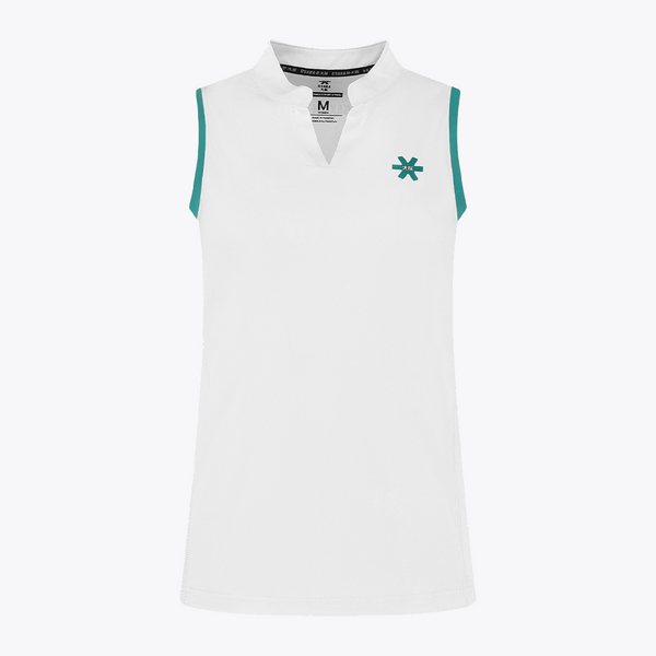 Osaka Women Court Talk Top London White | #LondonWhite | Front of tank top